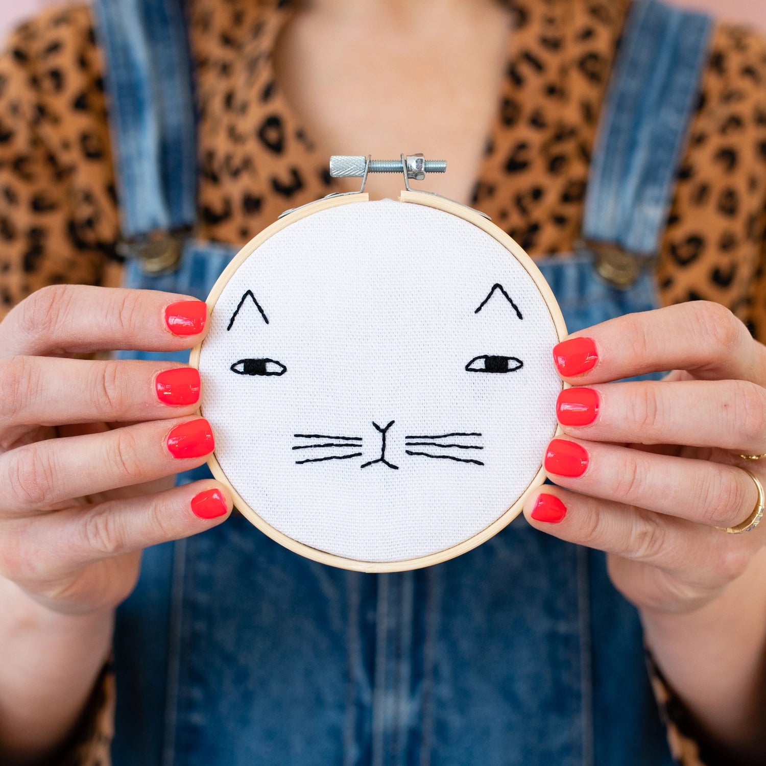 Donna Wilson Cat Hoop Kit