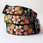 Southwest Walkabout Floral Embroidered Wool Belt