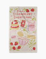 Fresh Shortcake Geometry Tea Towel