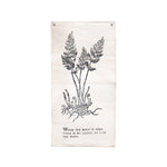 When The Root Is Deep Canvas Wall Hanging