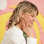 Marissa Brass Earrings