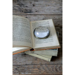 Paperweight + Magnifying Glass