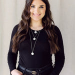 Psalms 46:10 Madison Sterling Silver Necklace