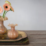 Glass Ruffles Vase