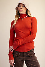 Turtleneck Top