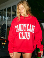 Candy Cane Club Mock Neck