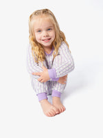 Lilac Ribbons Two Piece Pajama Set