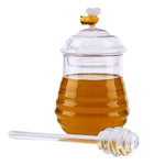 Glass Honey Jar