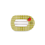 Locally Grown Flat Round Teleties Hair Clip