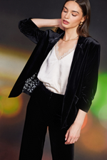 Velveteen Blazer