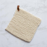 Natural Knit Pot Holder
