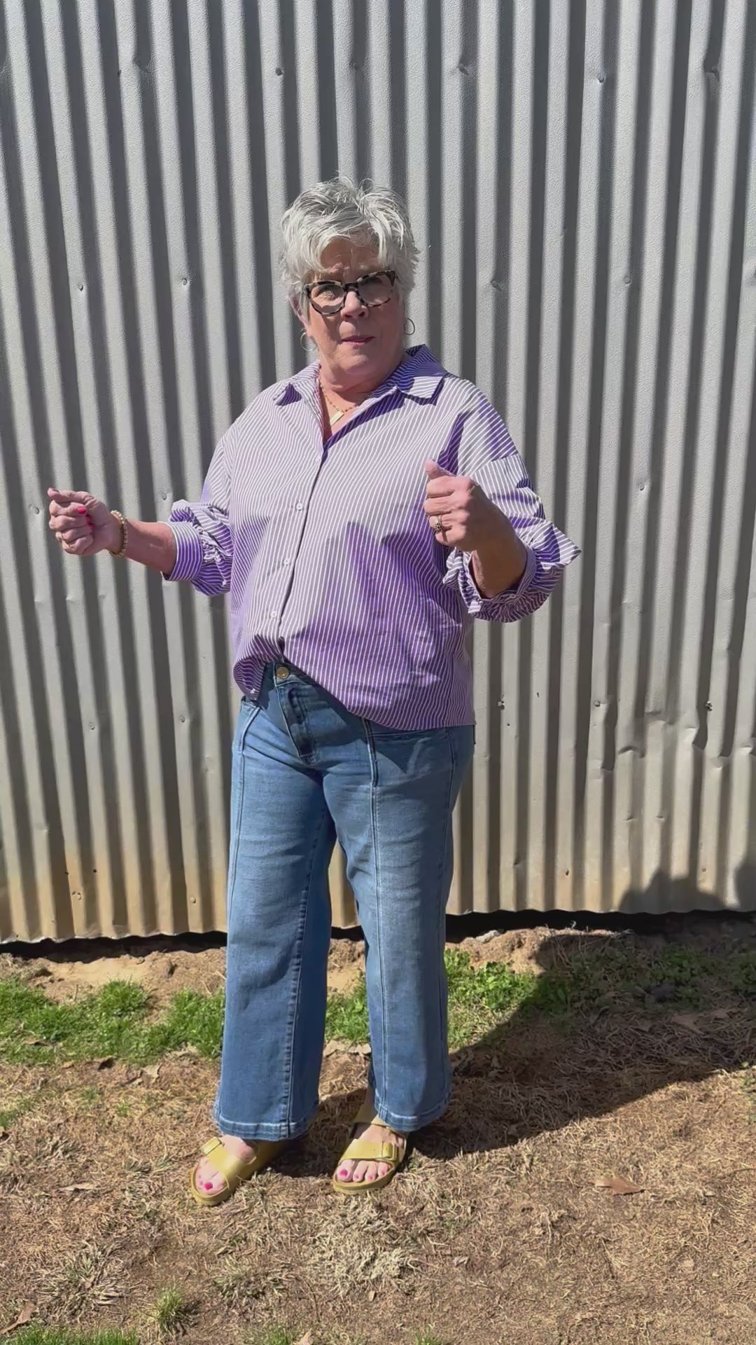 KUT Meg High Rise in Exceeded Wash