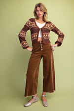 Threaded Open Sweater