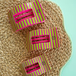 Summer Crush Flat Rectangle Teleties Hair Clip