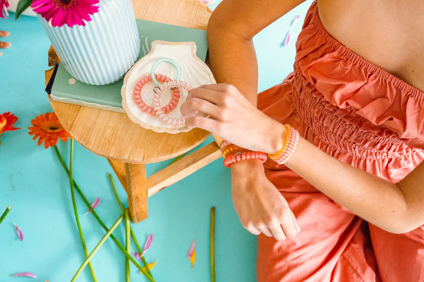 Sunny Days Ahead Small Hair Ties Teleties