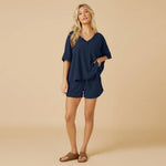 Terry Relaxed Shorts