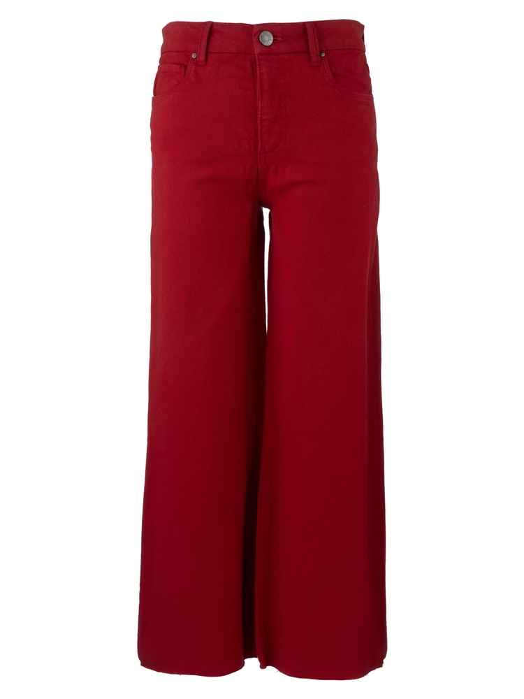 KUT Meg Ruby Red Jeans