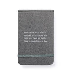 Faith, Truth & Love Fabric Notebook