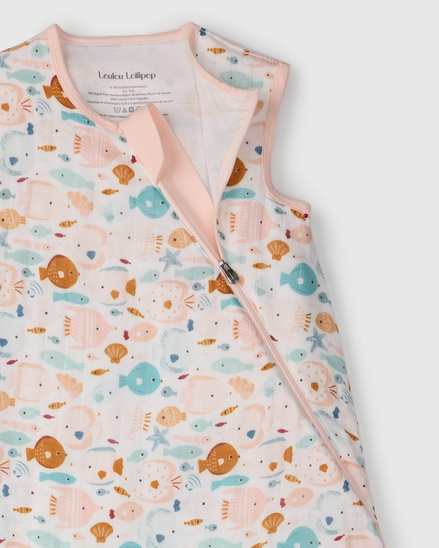 Sun-kissed Shoal Muslin Lightweight Sleep Bag