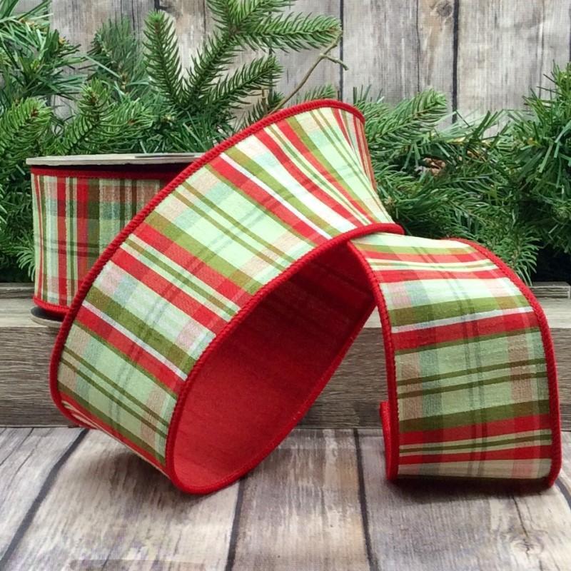 Dupion Plaid Ribbon