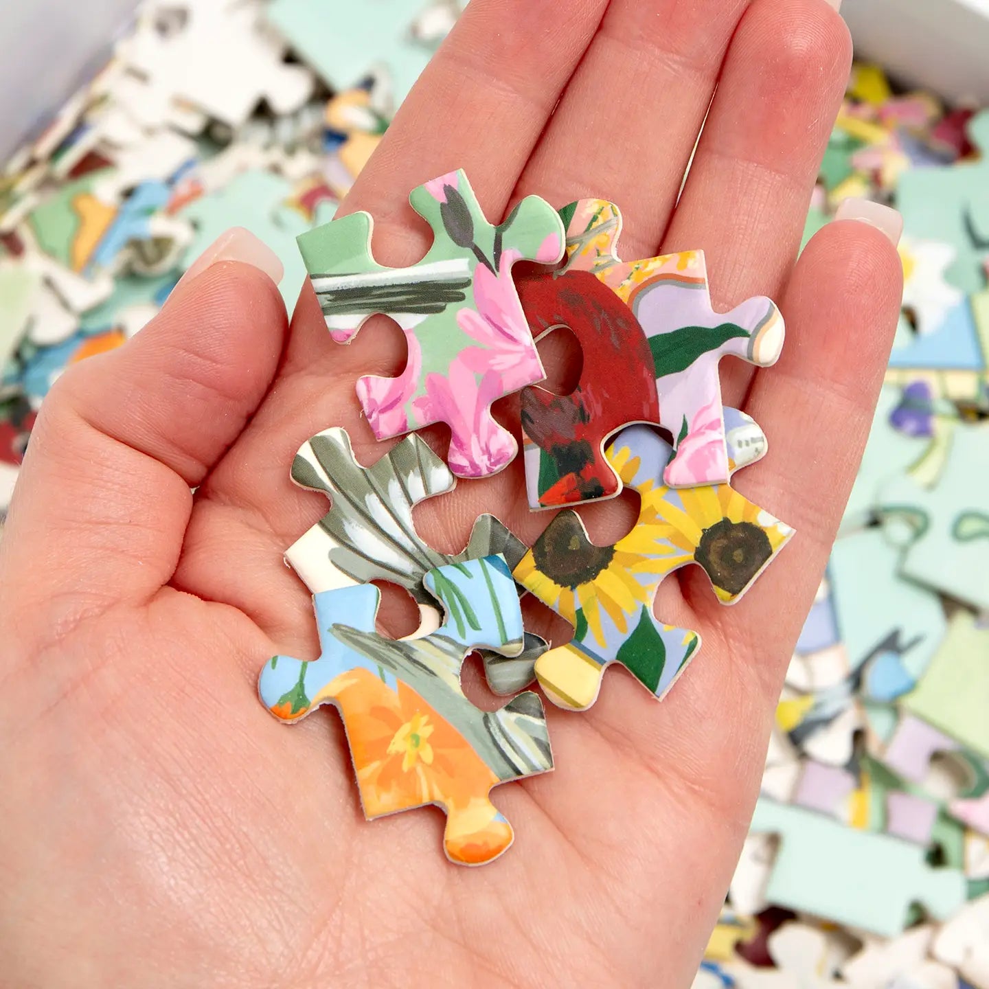 Birds + Blooms Across America Puzzle