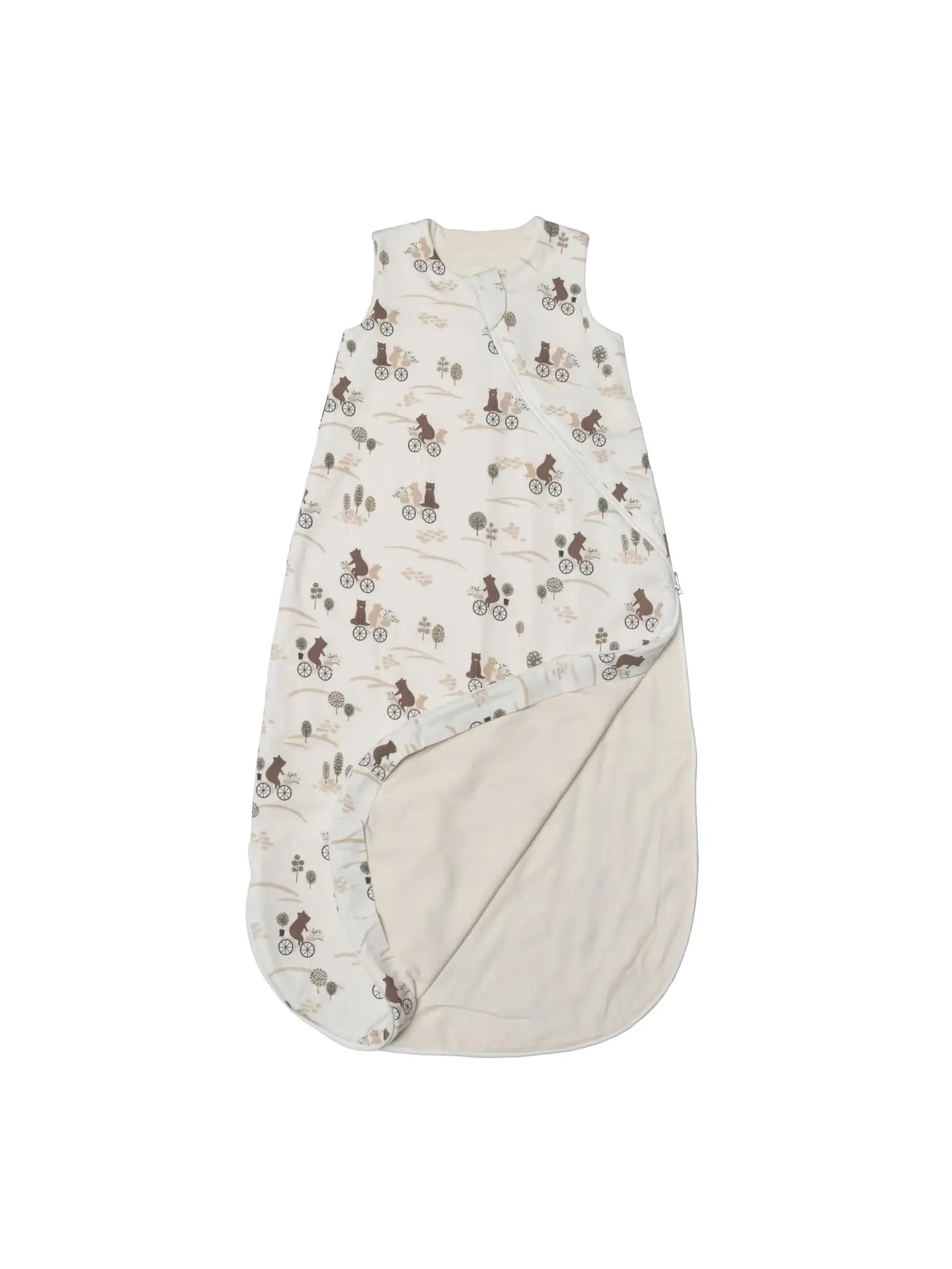 Bears on Bikes Tencel Lightweight Sleep Bag