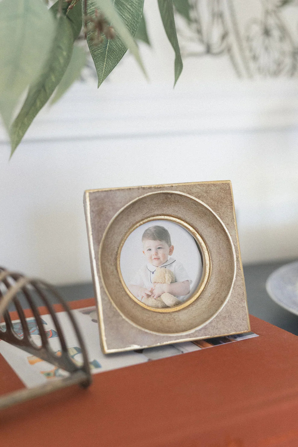 Square Circle Photo Frame