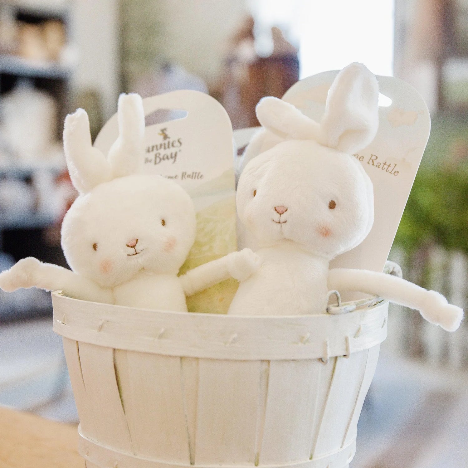 White Bunny Friendly Chime