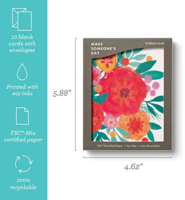 Bursting Blossoms Boxed Cards