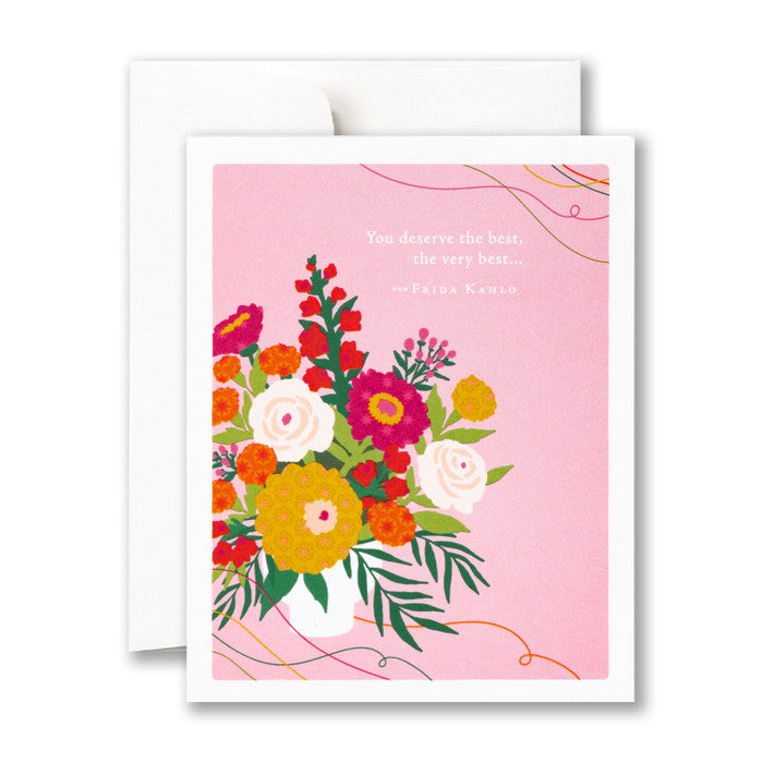 You Deserve the Best Birthday Card