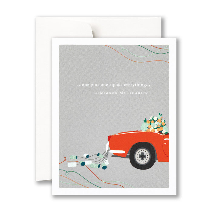 One Plus One Equals Everything Card