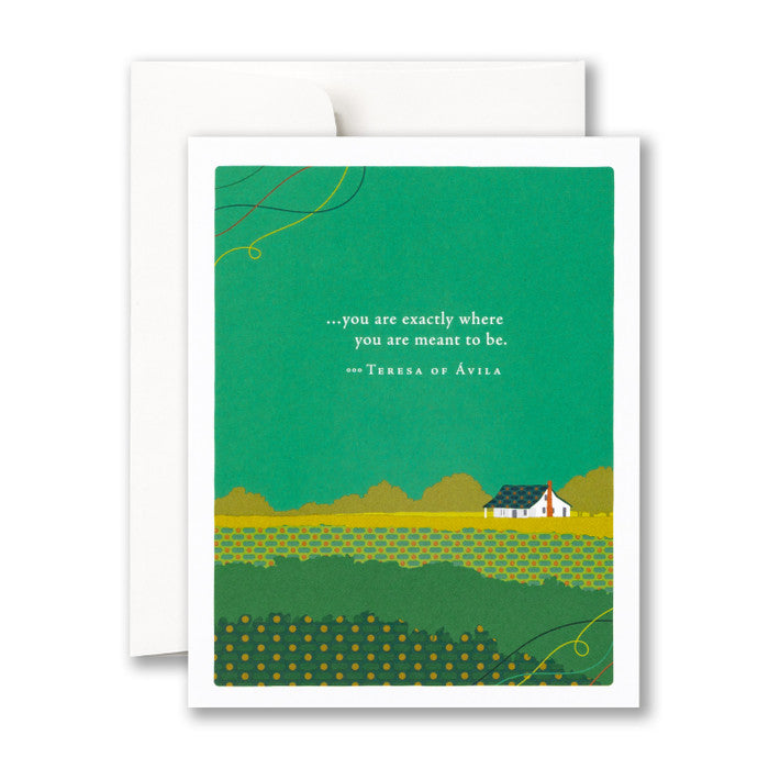 Welcome Home Card