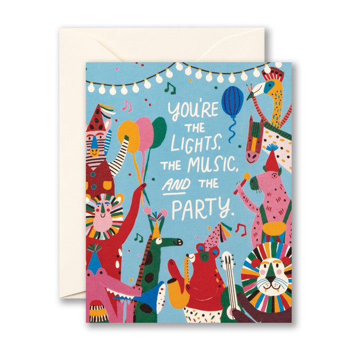 You're the Lights Birthday Card