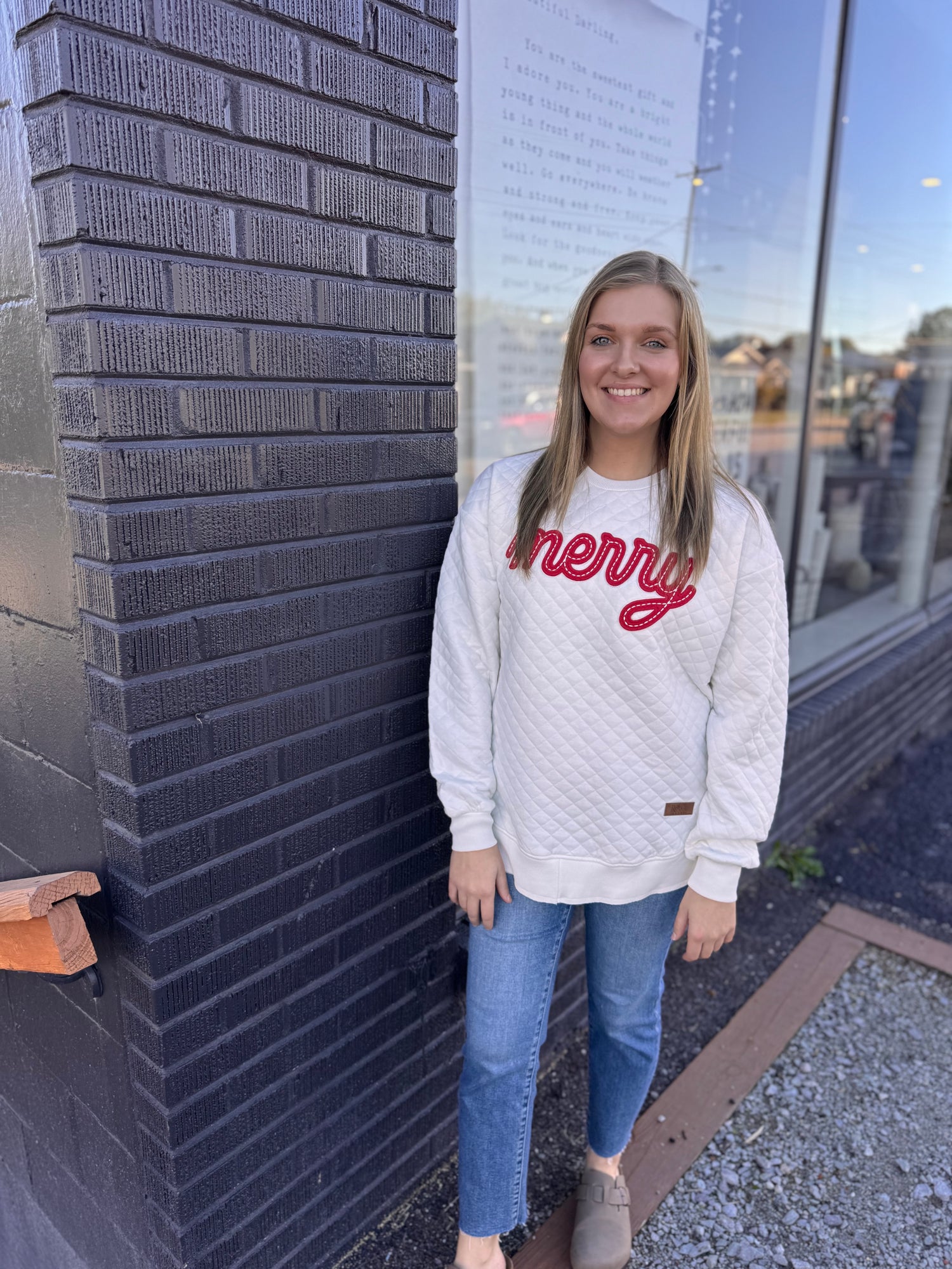 Candy Cane Lane Merry Sweatshirt