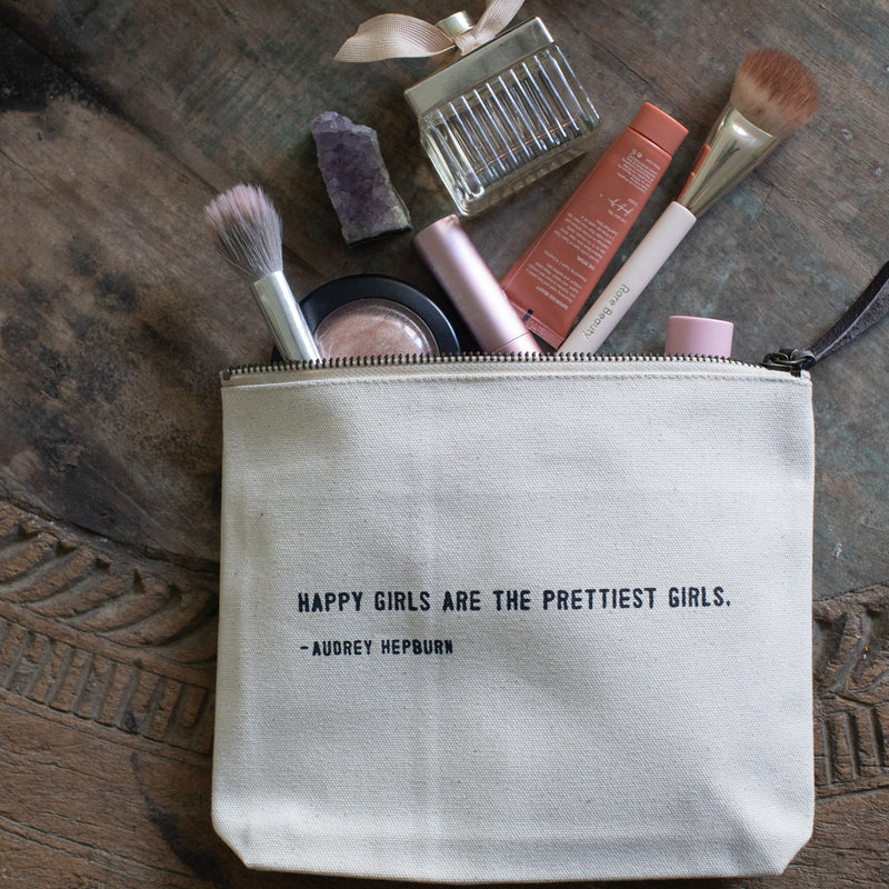 Happy Girls Zip Bag