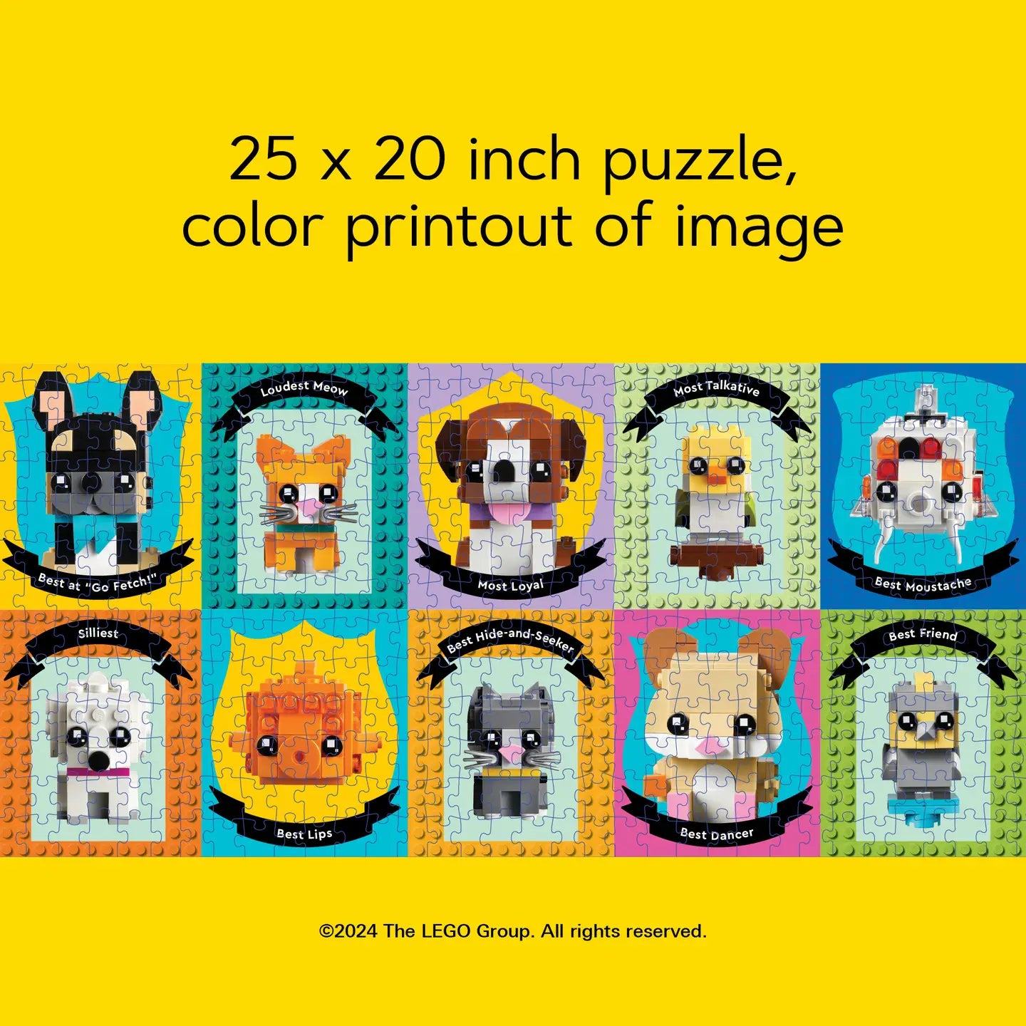 Lego Pet Pals 1000 Piece Puzzle