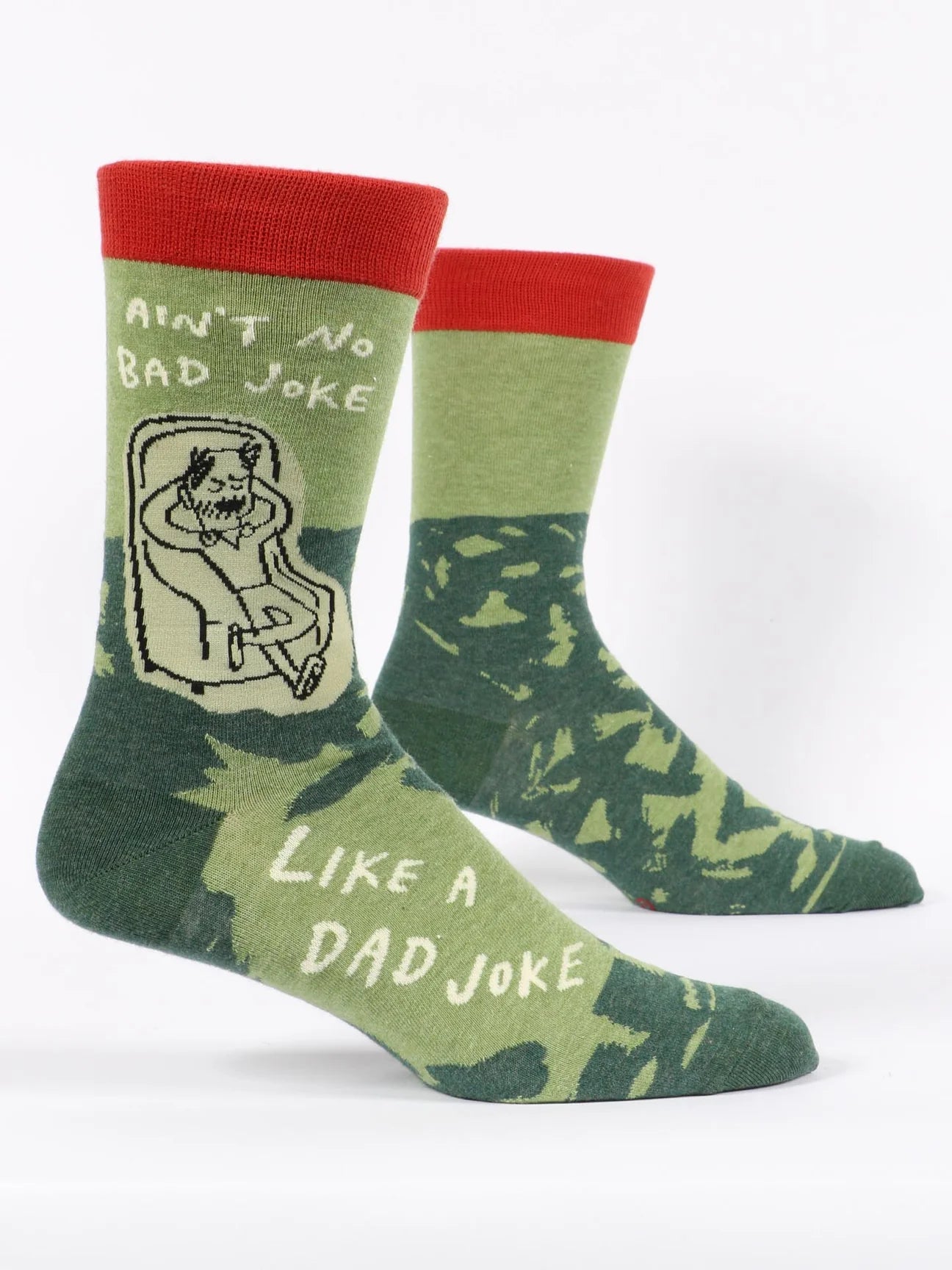 No Bad Joke Like a Dad Joke Crew Socks