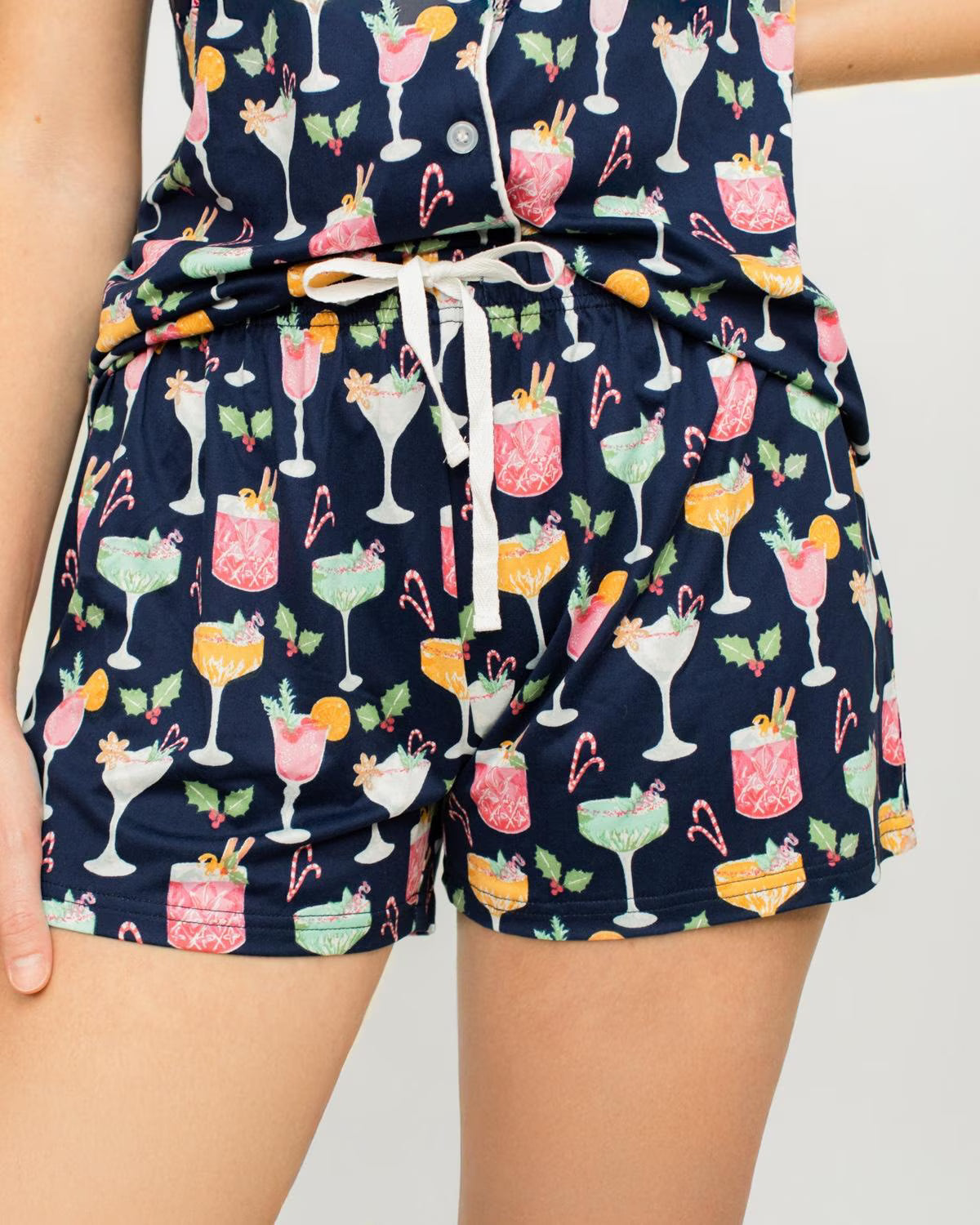 Fizz the Season Pajama Shorts