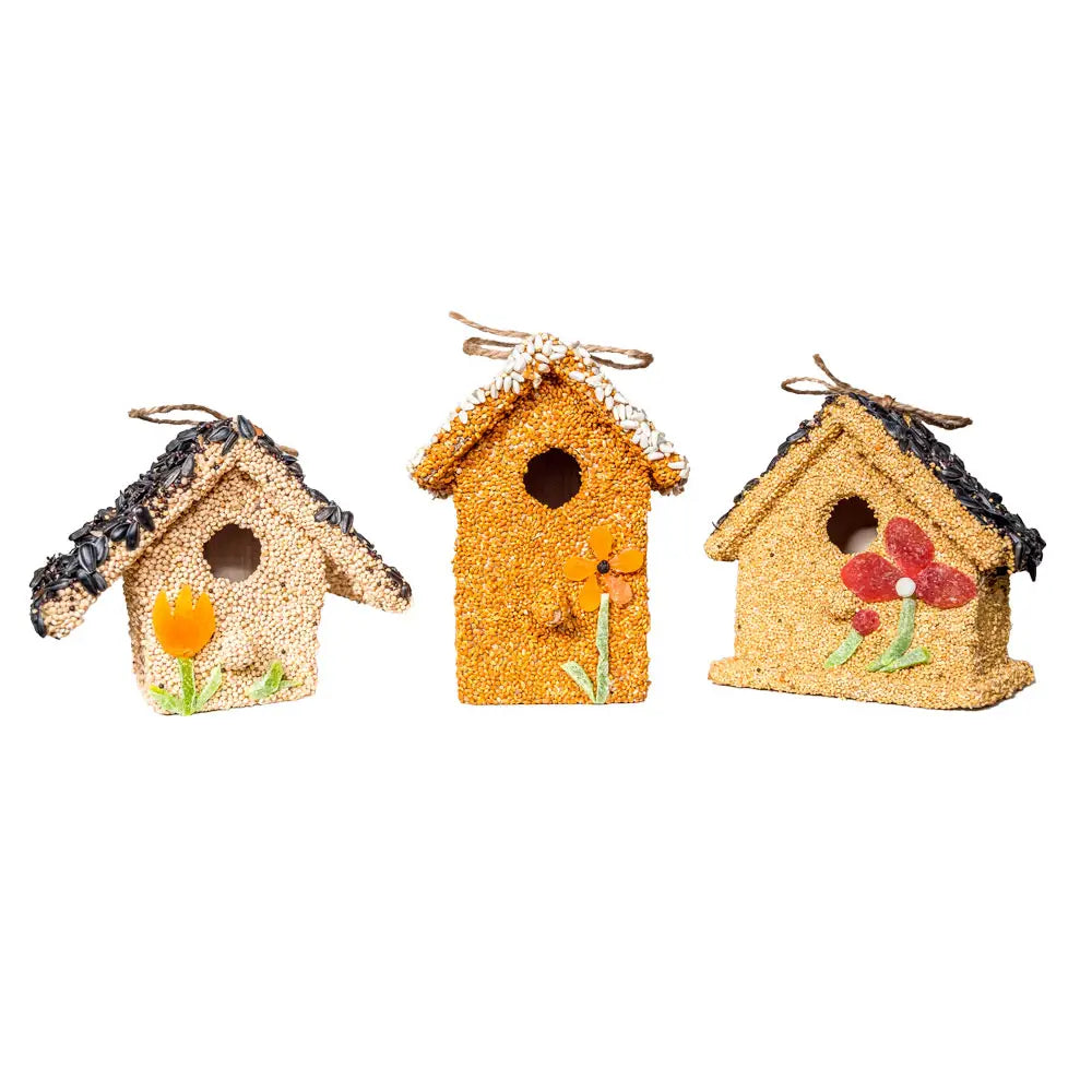 Spring Fruit Cottages Bird Feeders
