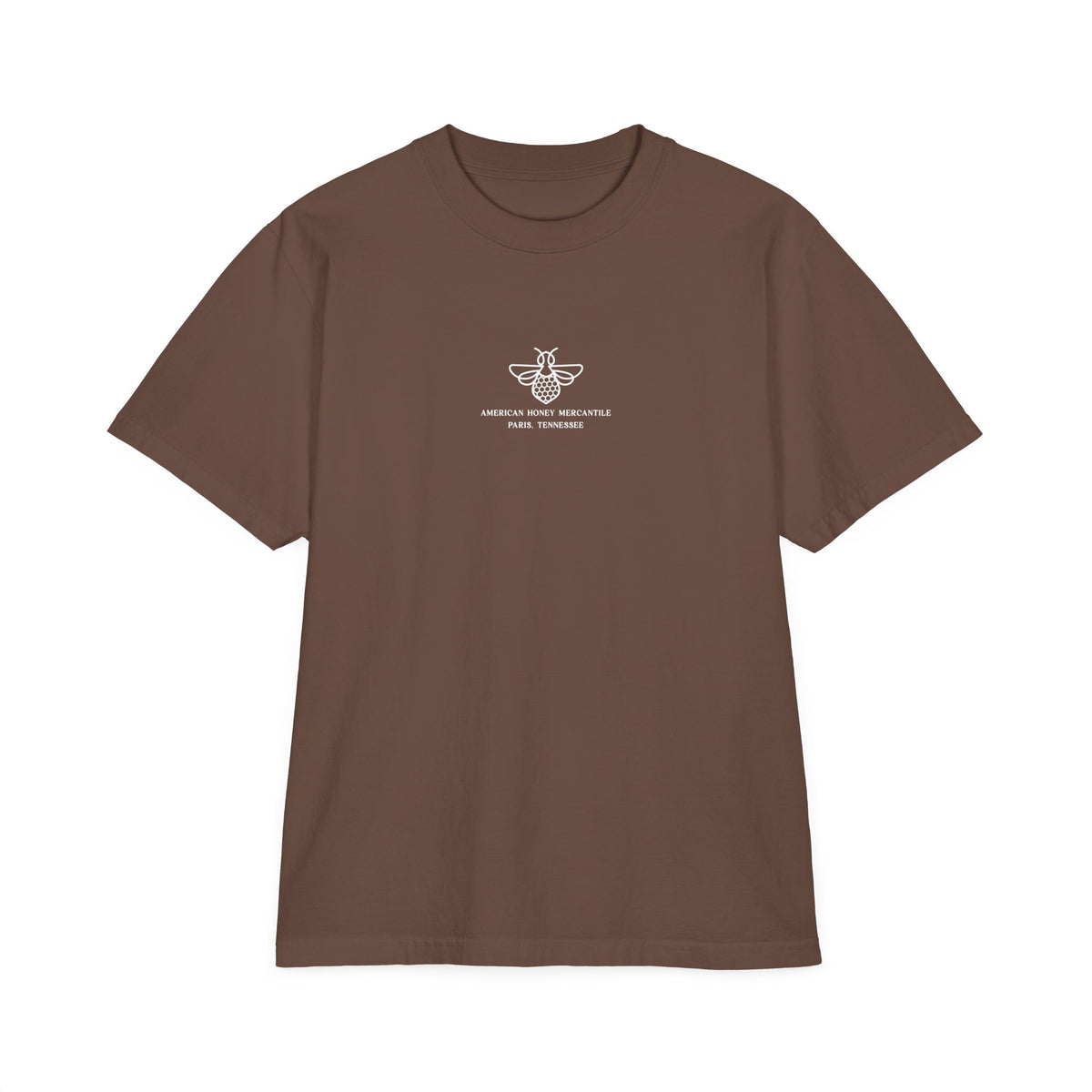 Bee Logo T-Shirt — Minimal Honeybee Graphic Tee