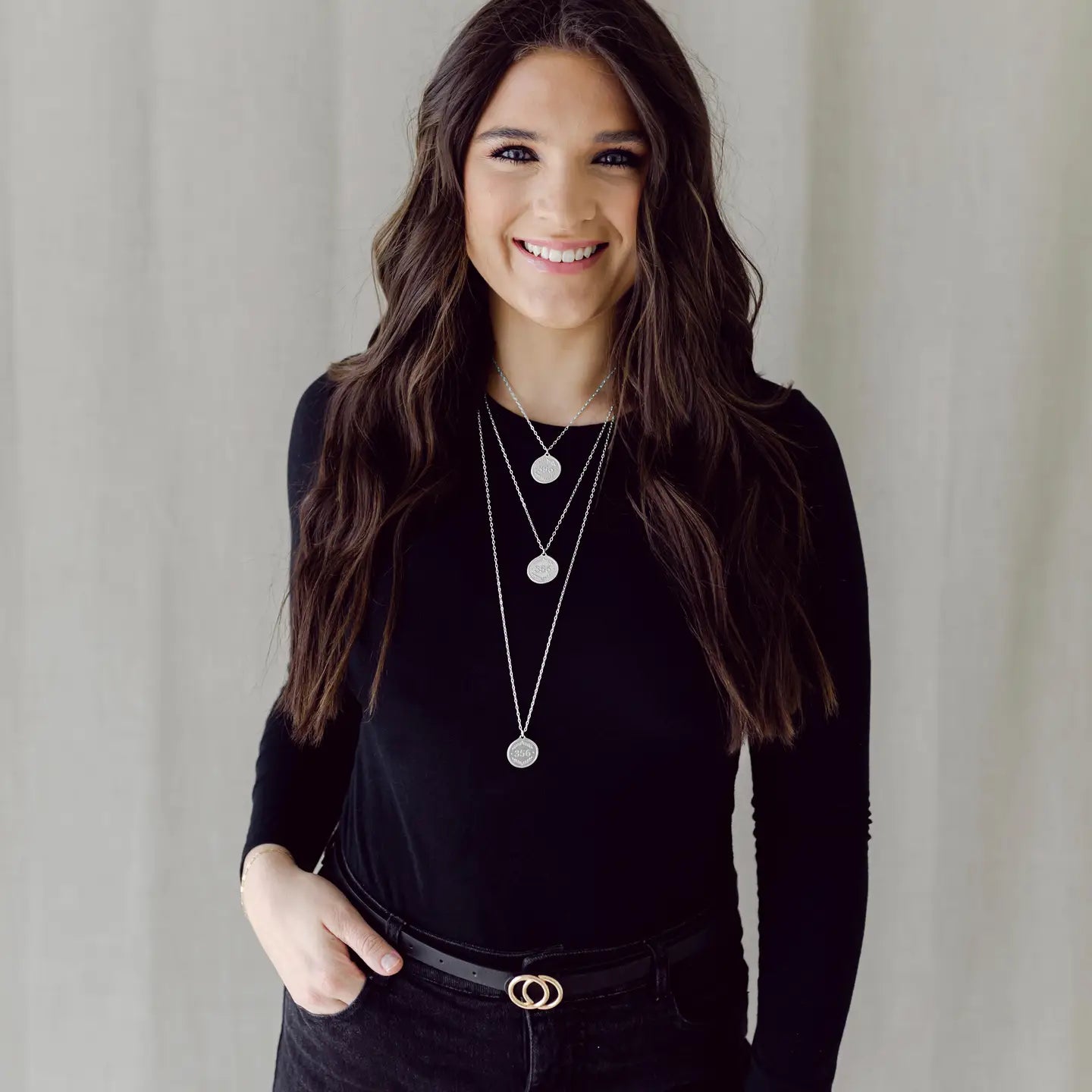 Proverbs 3:5-6 Madison Sterling Silver Necklace