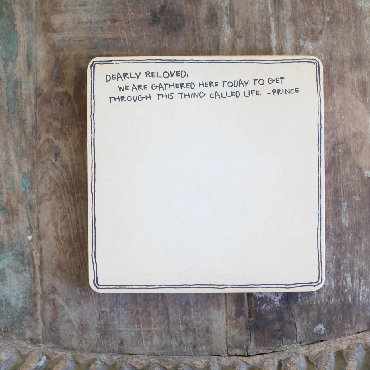 Dearly Beloved Notepad