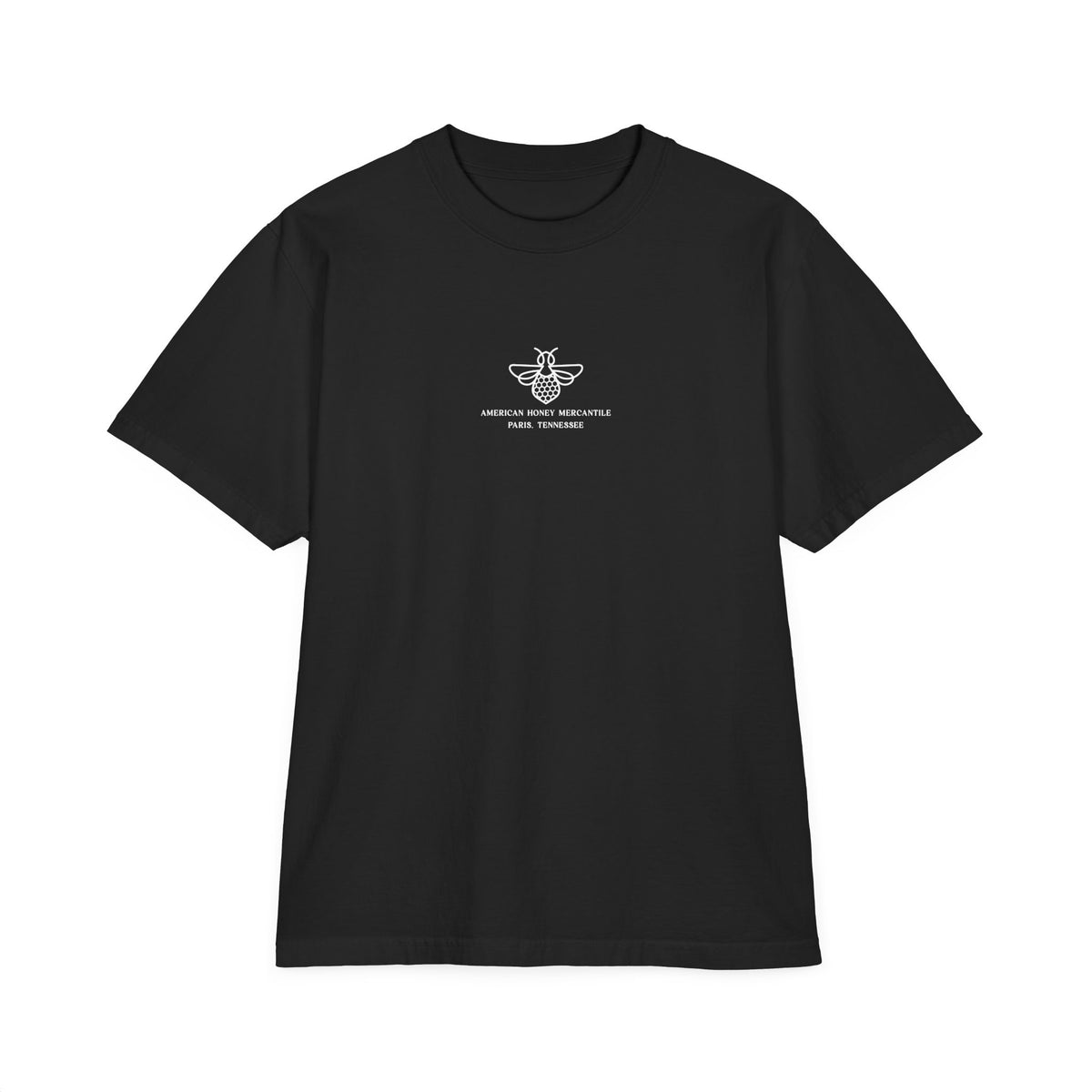 Bee Logo T-Shirt — Minimal Honeybee Graphic Tee