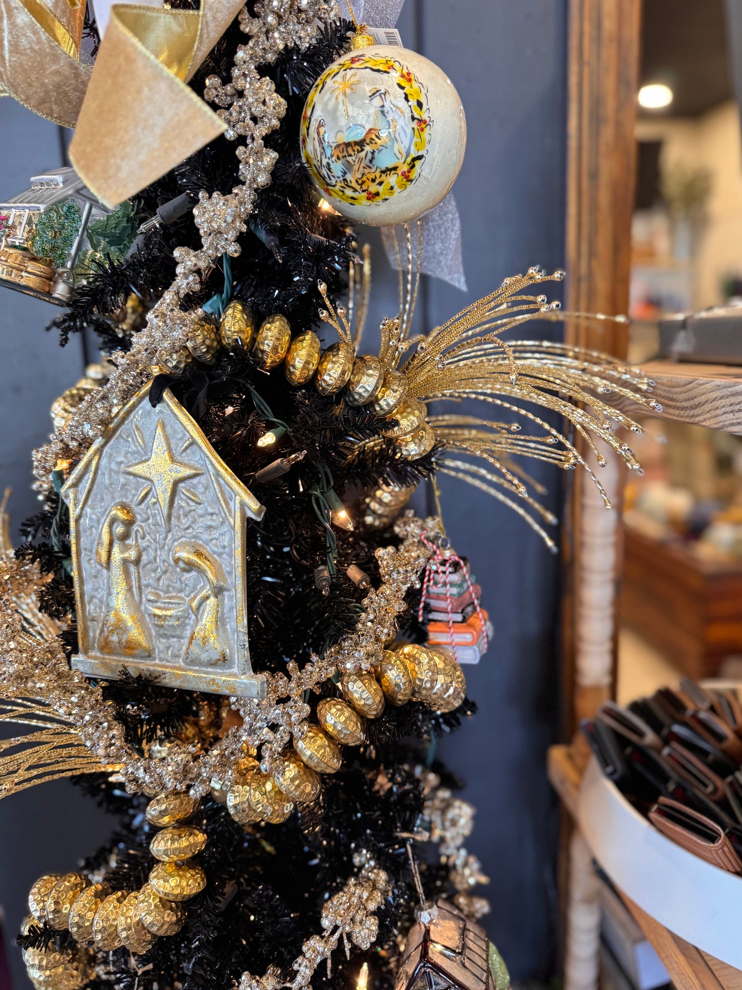 Metal + Glass Beaded Spray