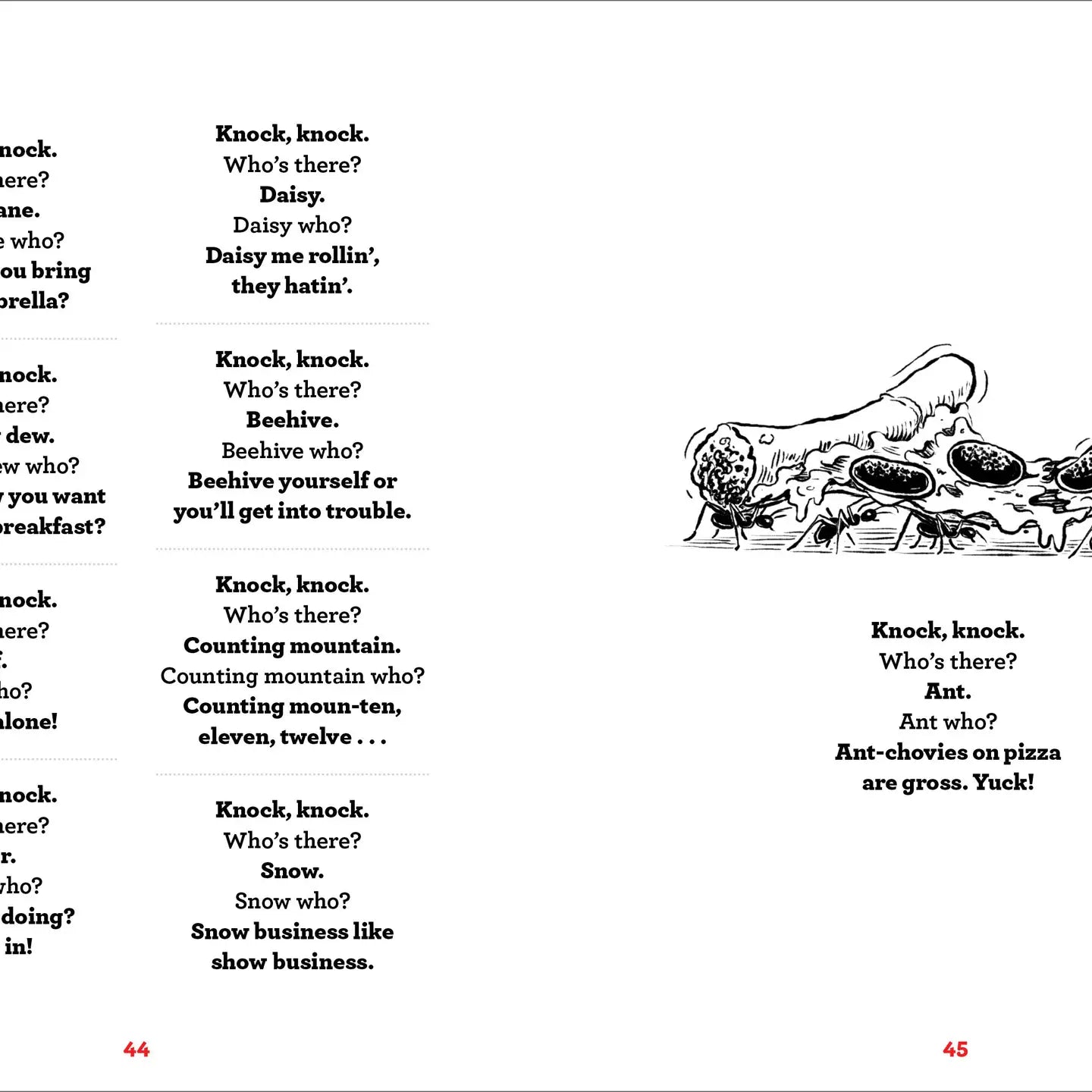 Whole Lotta Knock-Knock Jokes