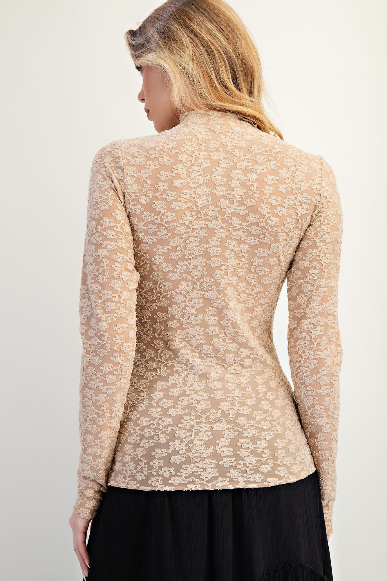 Lace Fitted Top