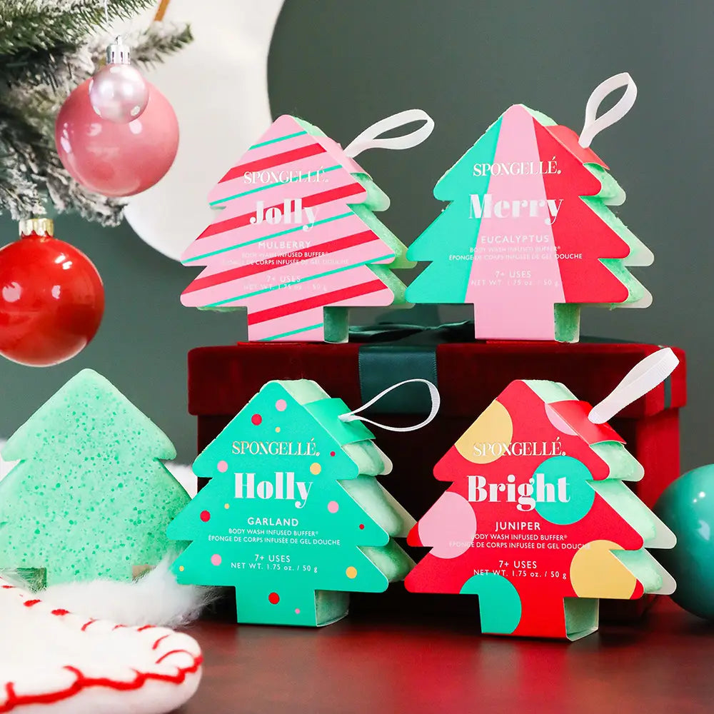 Spongellé Holiday Tree Ornament Buffers