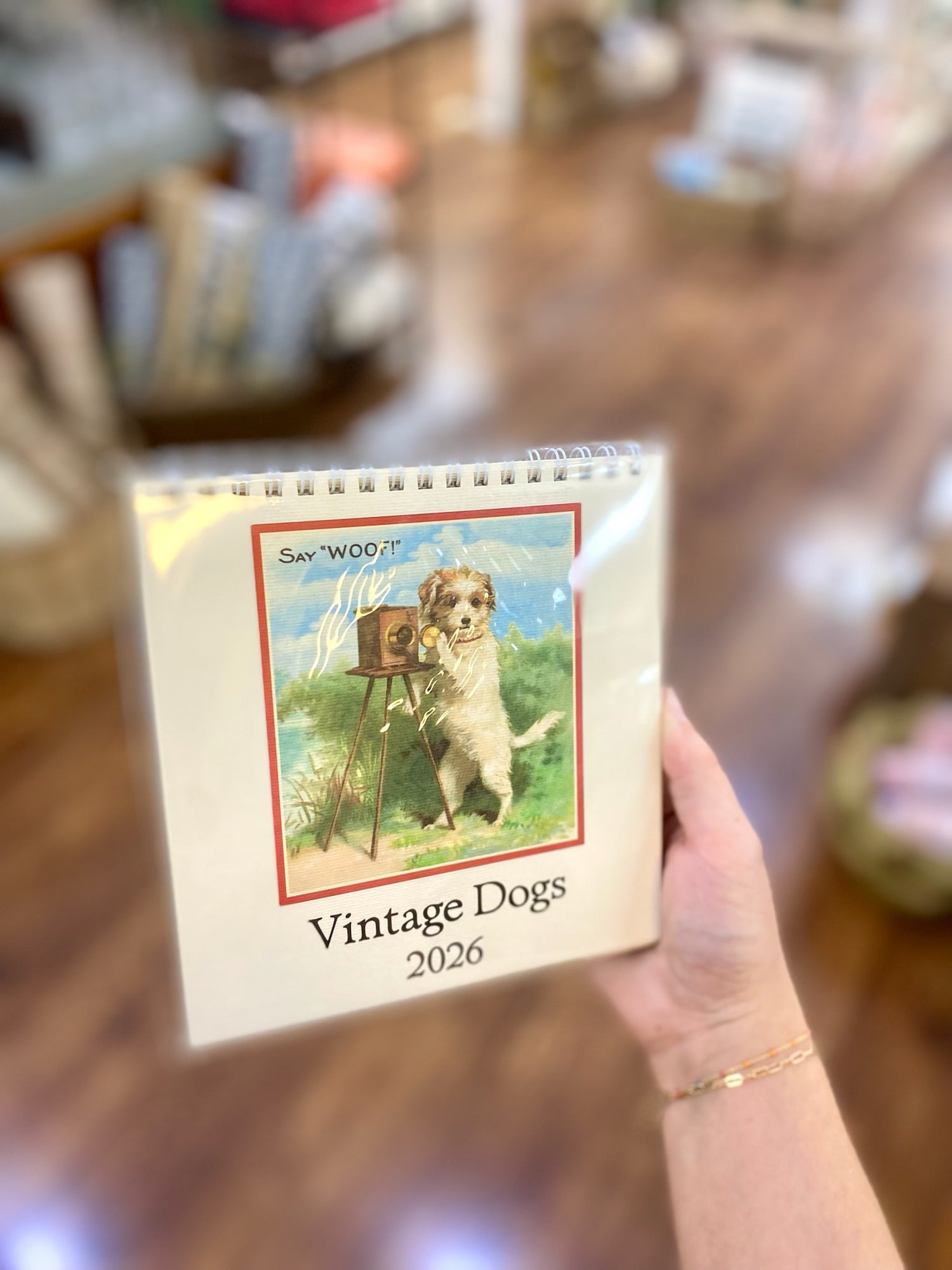 2026 Dogs Desk Calendar