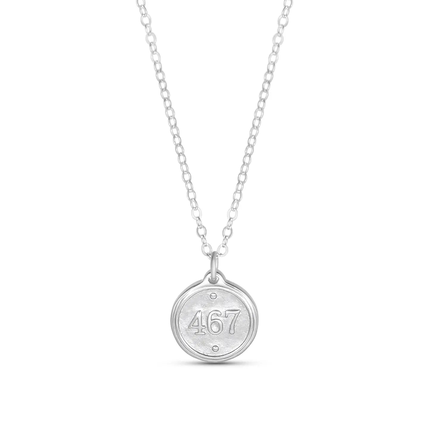 Philippians 4:6-7 Madison Sterling Silver Necklace