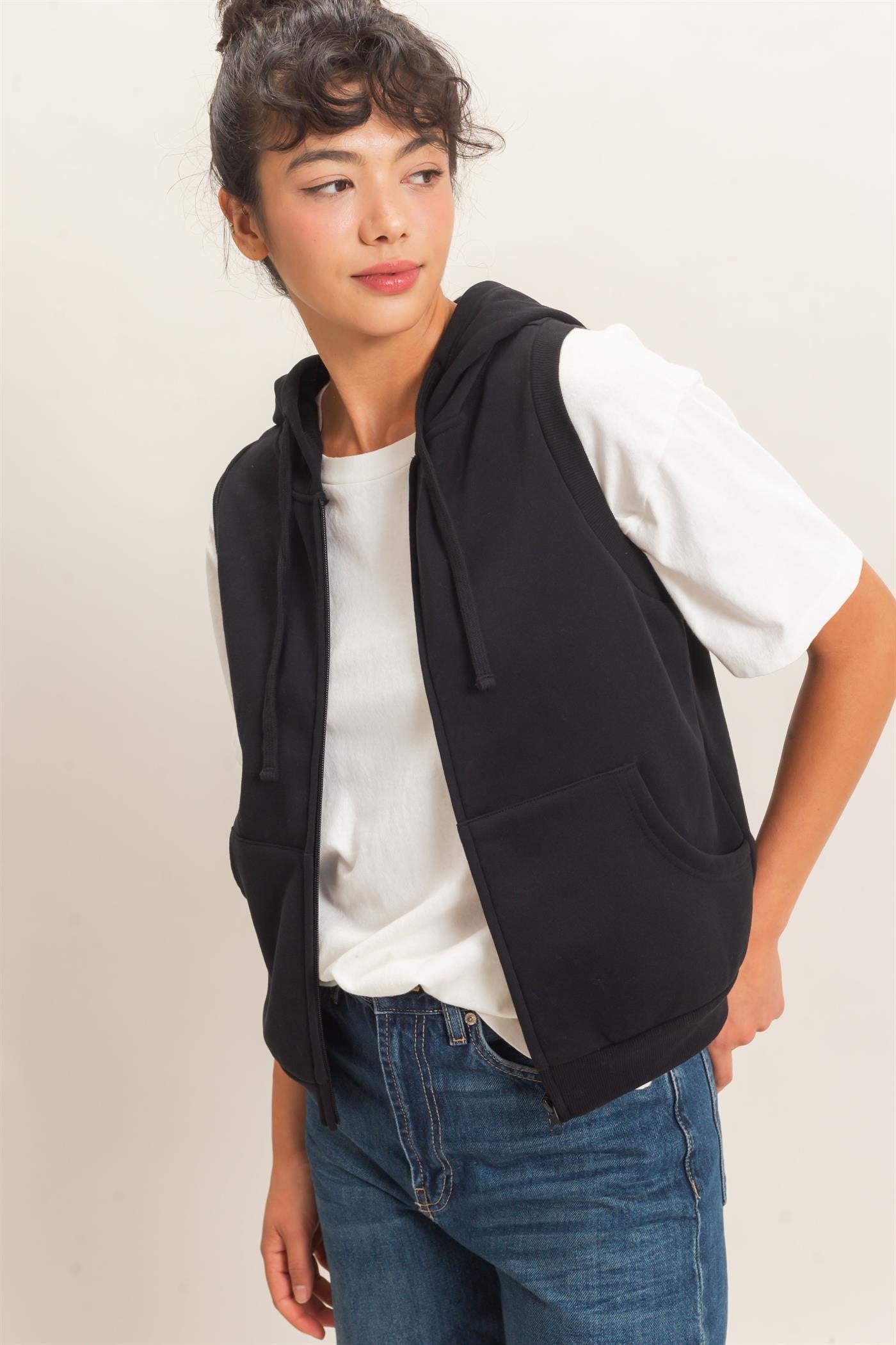 Sleeveless Hoodie